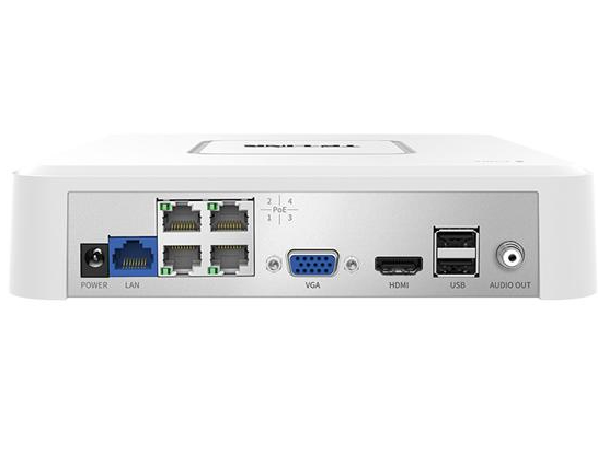 TP-LINK  TL-NVR6104C-B4P H.265網絡硬盤錄像機（4PoE端口/4路/單盤位）