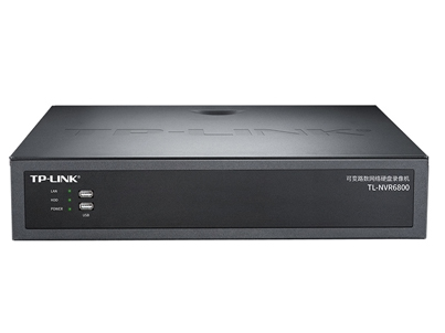 TP-LINK TL-NVR6800 可變路數網絡硬盤錄像機（64路/8盤位）