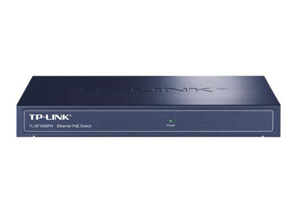 TP-LINK 5/8口POE交換機網網絡 分線器 集線器 分流器 千兆百兆交換機 TL-SF1009PH/百兆8口/80W