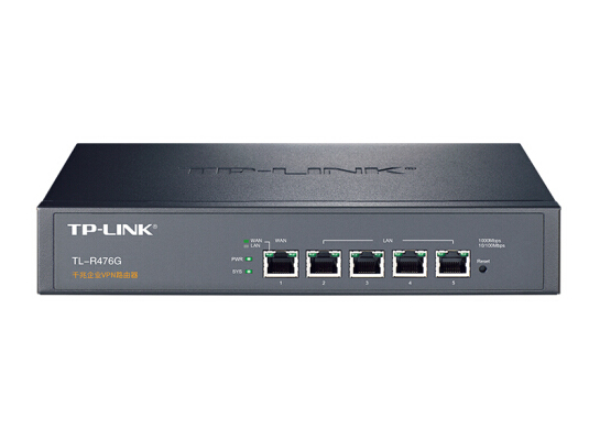 TP-LINK 企業級千兆有線路由器 防火墻/VPN/AP管理 TL-R476G