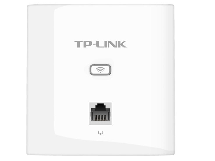 TP-LINK TL-AP302I-PoE薄款(方) 300M無線86型面板式AP 