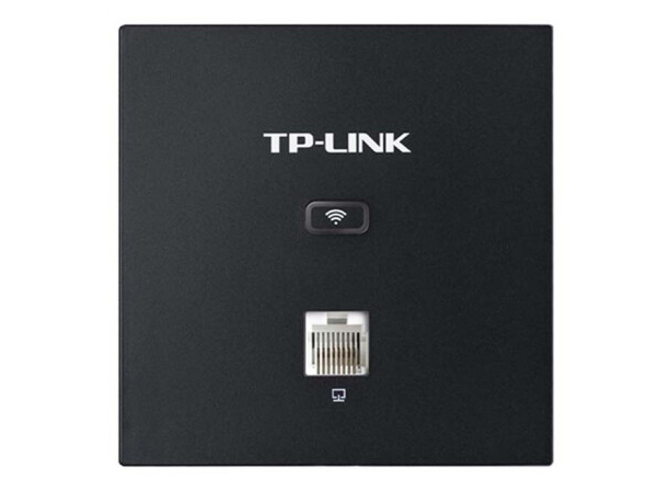 TP-LINK TL-AP1202I-POE薄款碳素黑（方） 86型無線AP面板 百兆端口雙頻1200M