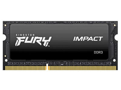 金士頓 (Kingston) FURY 4GB DDR3 1600 筆記本內存條 Impact風暴系列 低電壓版 駭客神條