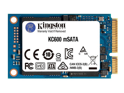 金士頓(Kingston) 256GB SSD固態硬盤 mSATA接口 KC600系列