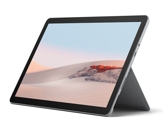 微软Surface Go 2 8G+128G 10.5英寸高色域触屏 亮铂金 WiFi版 二合一平板 轻薄本 人脸识别 无风扇散热