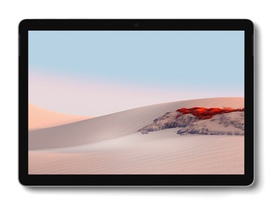 微软Surface Go 2 酷睿M3 8G+128G 10.5英寸触屏 亮铂金 WiFi版 二合一平板 轻薄本 预装Office 人脸识别