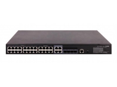 H3C S3100V3- 28TP- PWR EI: 16 個10/100Base -TX以太網端口，8個10/100/ 1000Base-T以太網端口，4個1000Base-X SFP端口 (4個comboGE口);