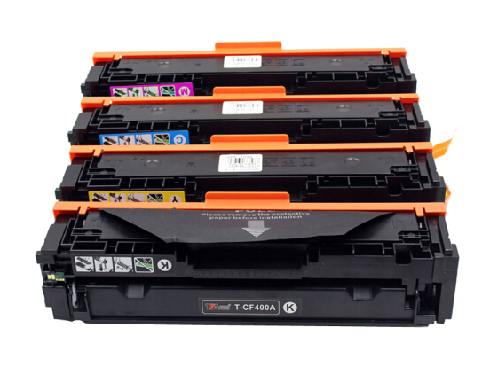 高端适用惠普CF400A硒鼓HP M252N碳粉m252DW打印机粉盒M277DW墨盒M274N墨粉