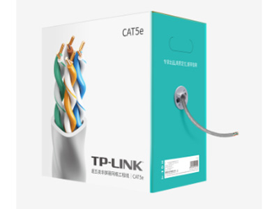 TP-LINK  超五類非屏蔽精品網絡工程線（100米） TL-EC5e00-100
