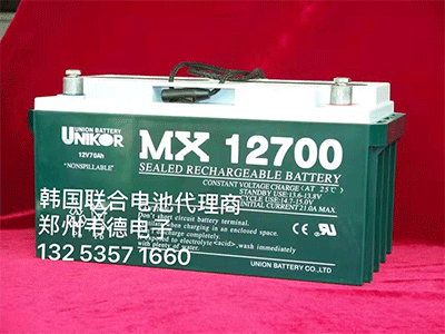 韩国联合 MX 12700 蓄电池
