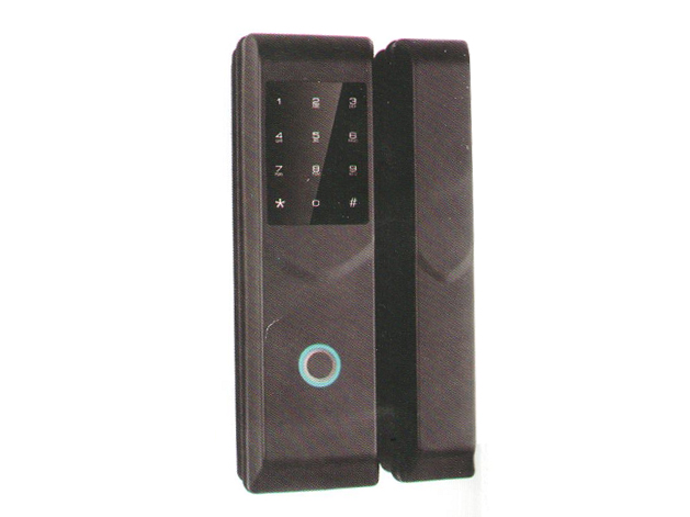 紅澤天下 玻璃門鎖HZTX-A-17 指紋鎖 功能:指紋，密碼開鎖，刷卡開鎖，微信小程序鎖,可以增配遙控開鎖(+50)
民
