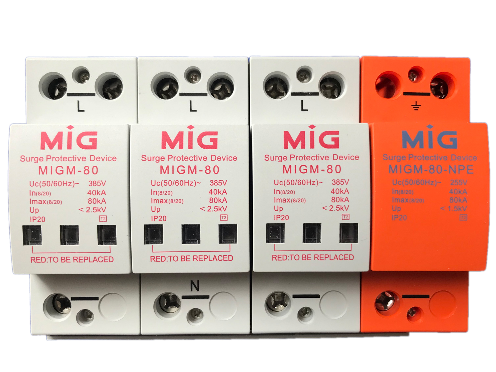 明家电源防雷器MIGM-80-3+N