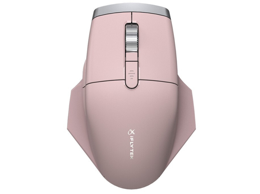 科大讯飞智能鼠标M520Pro 语音鼠标 无线办公 蓝牙鼠标 语音输入打字翻译 粉