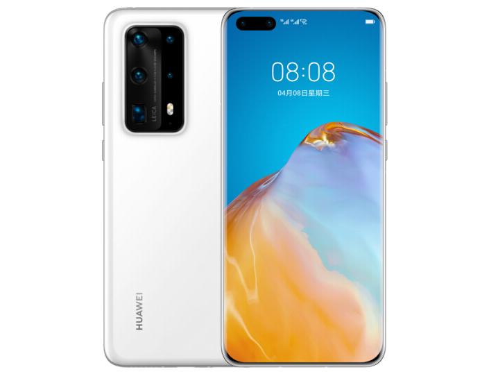 华为 HUAWEI P40 Pro+ 麒麟990 5G SoC芯片 5000万超感知徕卡五摄 100倍双目变焦 8GB+512GB陶瓷白全网通5G