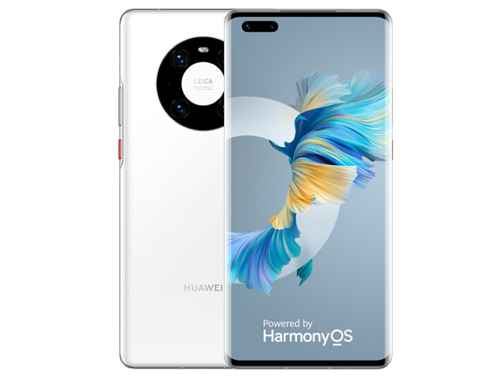 华为 HUAWEI Mate 40 Pro 4G 全网通 麒麟9000旗舰芯片 8GB+256GB釉白色华为手机【搭载HarmonyOS 2】