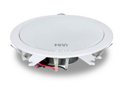HiVi惠威	TX106	吸顶嗽叭 ”1、全新专业设计天花喇叭系统 
2、全频带单元喇叭，全频段范围覆盖 
3、特殊阻尼处理，降低失真，频率响应平坦宽广 
4、高灵敏度，优越指向性，音质清澈亮丽悦耳
5、此款天花喇叭适用于各种室内公众场所
喇叭口径5.25”X1
额定功率5W
最大功率10W
输入电压70V/100V
灵敏度92dB
频响范围130Hz-18KHz
最大声压级102dB
重量（kg）0.8
开孔尺寸（mm）Φ170”
