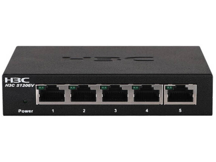 新華三（H3C）S1205V 5口千兆非網管企業級網絡交換機 網線分線器