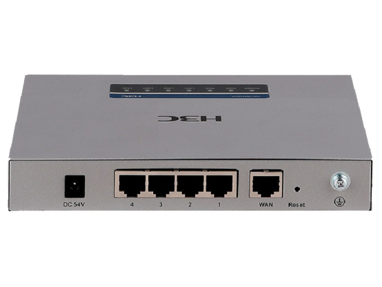 新華三（H3C）千兆企業級VPN網關路由器 GR1100-P 4口POE供電 帶機50