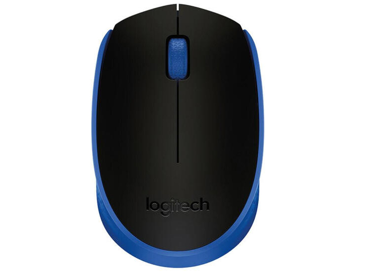 罗技（Logitech）M171鼠标 无线鼠标 办公鼠标 对称鼠标 黑色 带无线2.4G接收器