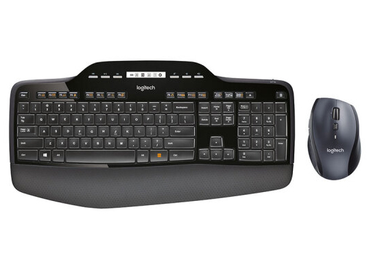 罗技（Logitech）MK710无线键鼠套装 办公键鼠套装 全尺寸 黑色