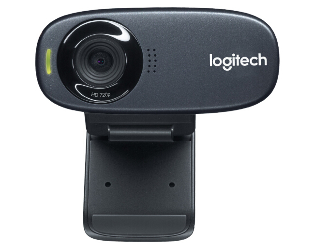 罗技（Logitech）C310 高清晰网络摄像头 即插即用 720P 自动光线校正