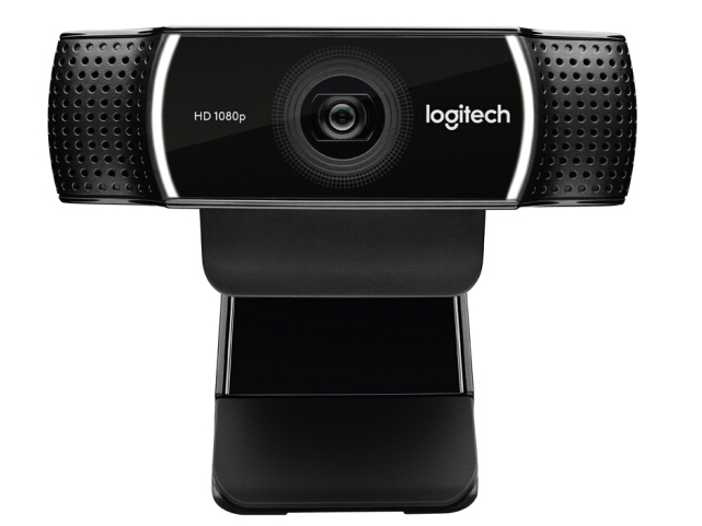 罗技（Logitech）C922 高清网络摄像1080P自动对焦光线校正 双麦克风立体声