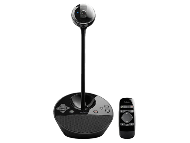 罗技（Logitech）BCC950 商务会议视频摄像头 主播摄像头 遥控远程带麦克风 高清直播