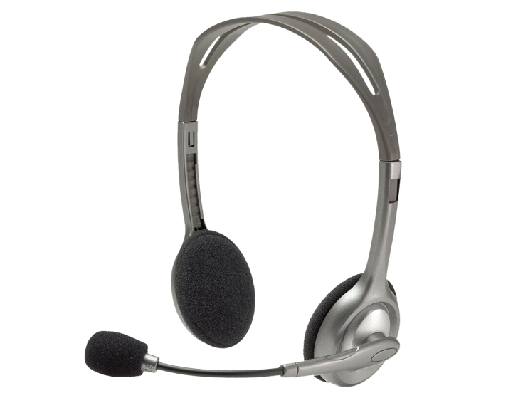 罗技（Logitech） H111 多功能头戴式耳机耳麦 笔记本电脑单孔耳机麦克风