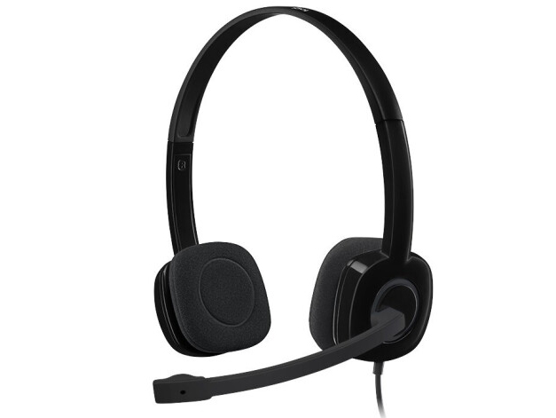 罗技（Logitech） H151 头戴式耳机 电脑耳机麦克风多功能立体声降噪耳麦