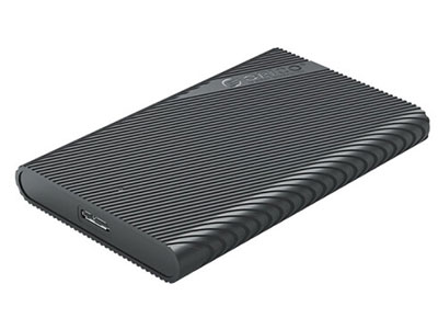 奥睿科(ORICO)移动硬盘盒2.5英寸USB3.0 SATA串口笔记本电脑外置硬盘盒固态机械ssd硬盘壳 黑色2521U3