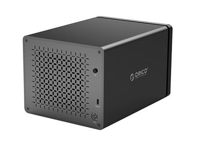 奥睿科(ORICO)3.5英寸磁盘阵列硬盘柜USB3.1/Type-C多盘位RAID 五盘USB3.1磁盘阵列盒 NS500RC3