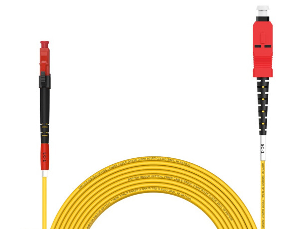 安普康AMPCOM 电信级光纤跳线 LC-SC单模单芯2.0mm入户光纤线9/125低烟无卤LSZH外被收发器尾纤5米ASMLCSC005