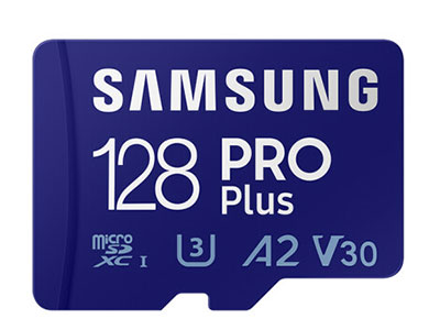三星 128GB TF（MicroSD）存储卡PRO Plus读速160MB/s写速120MB/s高速内存卡