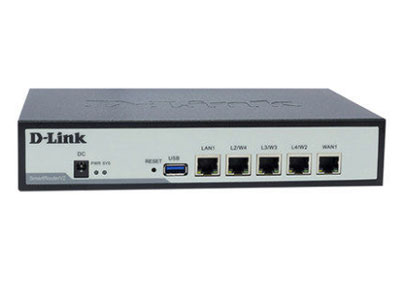 D-Link友讯 全千兆多WAN口全千兆有线路由器企业家用上网行为管理路由器 DI-7003GV2 云管理网关