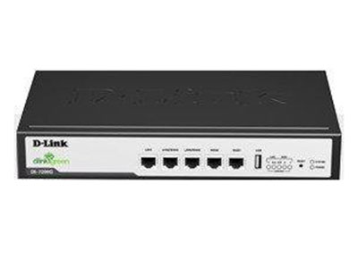 D-link友讯 DI-7100G 全千兆 多WAN口4宽带叠加高效节能企业级行为管理认证路由器