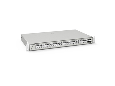 锐捷RG-NBS3200-48GT4XS二层网管交换机，交换容量336Gbps，包转发率144Mpps，48个10/100/1000Mpps自适应电口交换机，固化4个SFP+万兆光口，支持Vlan、ACL、端口镜像、端口聚合等功能，支持睿易APP和MACC云平台统一管理。

