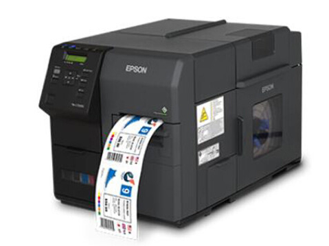愛普生（EPSON） TM-C7520G彩色標簽打印機 工業級噴墨不干膠打印機 條碼打印機