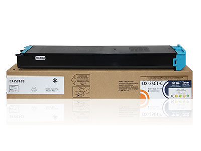京威	JW-DX20CT-C藍色粉盒	JW-DX20CT粉盒適用DX2008UC/2508NC 藍色墨粉盒