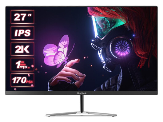 优派 VX2780-2K-PRO 27英寸 电竞显示器 2K 170Hz IPS HDR400 小金刚 电脑游戏显示器显示屏 