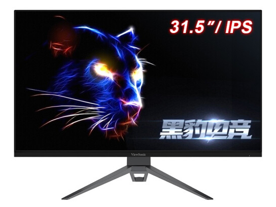 优派黑豹 VX3219 31.5英寸2K显示器平面IPS微边165Hz 1ms HDR10吃鸡游戏 不闪屏 电脑液晶显示器电竞144Hz 