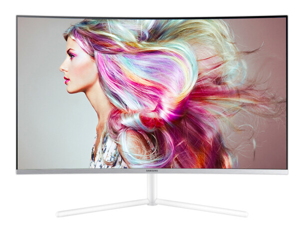 三星（SAMSUNG）U32R591CWC 31.5英寸4K 高清游戏设计窄边框曲面屏电脑显示器 