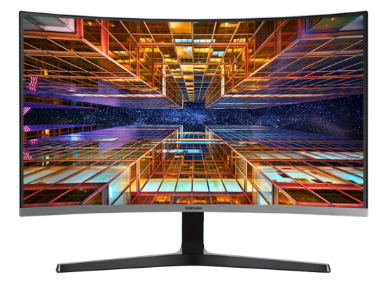 三星（SAMSUNG）C32R500FHC 32英寸 75Hz 高清 窄边框 曲面屏 电竞游戏办公家用电脑显示器 
