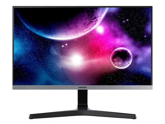 三星（SAMSUNG）S24R350FHC 24英寸75Hz家用办公设计游戏爱眼IPS电脑显示器 