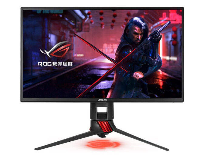 华硕ROG玩家国度XG248Q/XG258Q 24英寸电竞显示器240Hz 1ms电竞游戏电脑显示屏