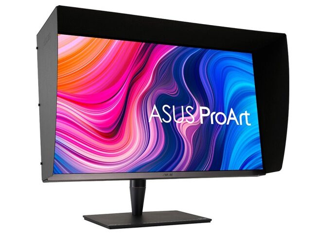 华硕 PA32UCG 32英寸创作专业级IPS 显示器4K 设计显示器 支持HDMI(v2.1) 120hz高刷新专业设计显示器