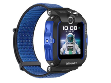 華為（HUAWEI） 華為 兒童手表4X新耀款電話智能手表通話定位手表高清4G全網通11重定位 新耀款藍色