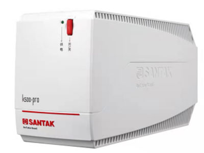 山特 K500UPS不间断后备式电源办公电脑断电续航稳压输出内置电池K500 500VA/300W