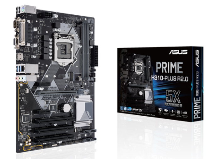 華碩 PRIME H310-PLUS 2.0 大板 (VGA+HDMI+LPT+COM+M2+PCI) 主板