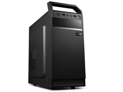 普易達小旋風X18電腦手提機箱辦公主機箱支持M-ATX主板/u2/走背線/兼容SSD硬盤 黑色空箱