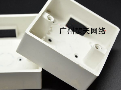 网络面板底盒RJ45模块底盒暗盒布线底盒*电话模块底盒